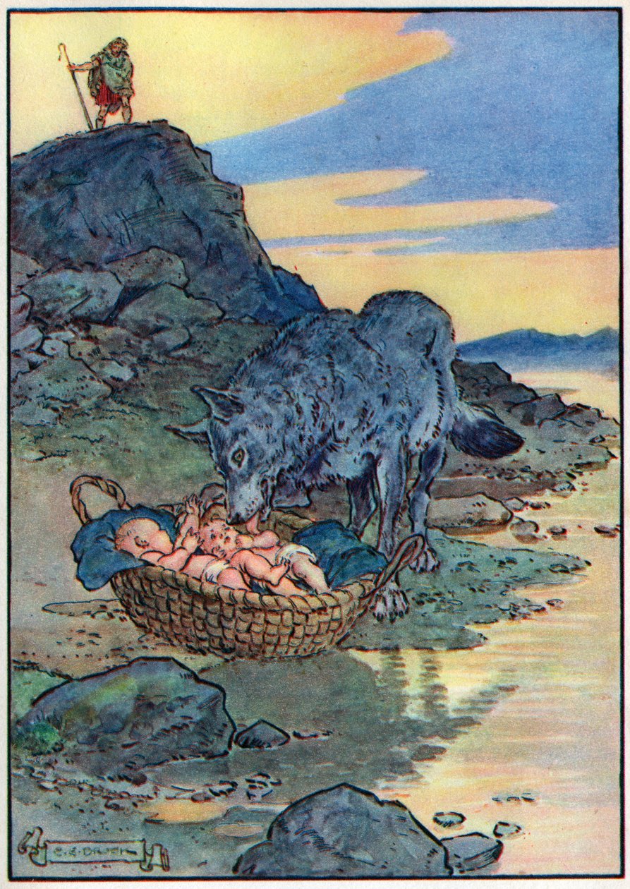 Romulus a Remus, z knihy "The Children