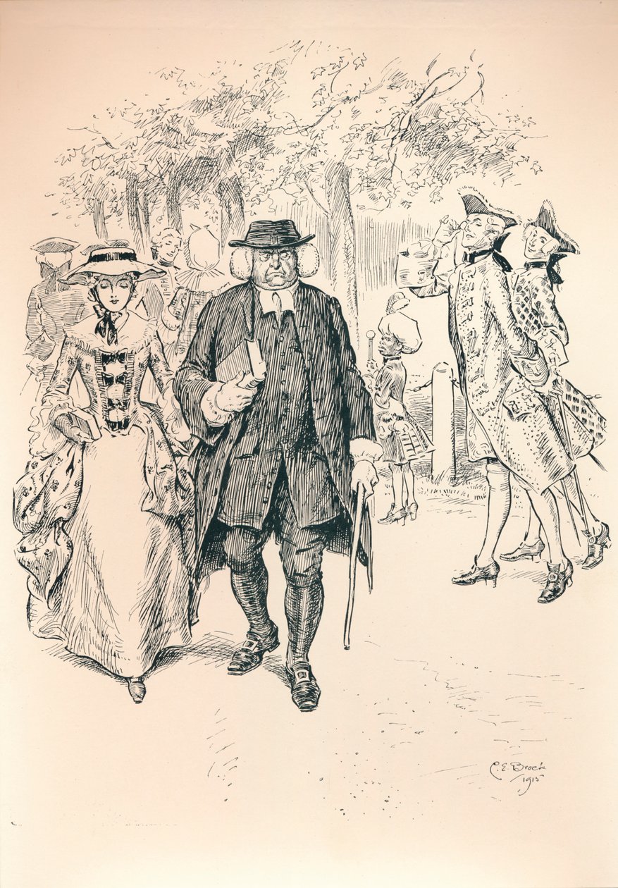 Running The Gauntlet - Fáze VI, c1920 od Charles Edmund Brock