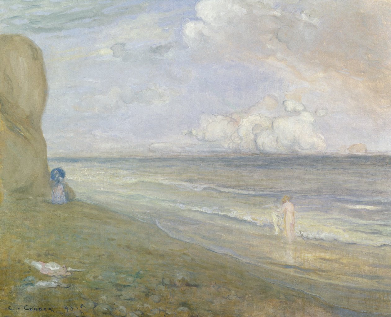 Útesy, Dieppe od Charles Edward Conder