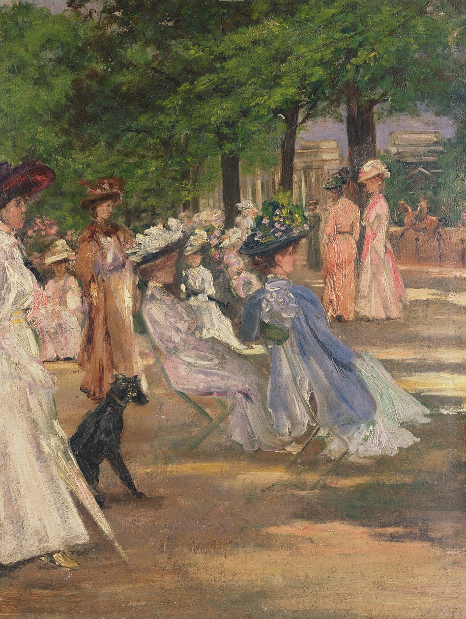 Figurky v Hyde Parku (ropa) od Charles Edward Conder
