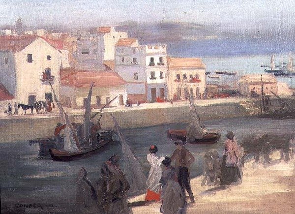 Nábřeží od Charles Edward Conder