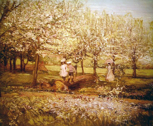 Sad (olej na plátně) od Charles Edward Conder