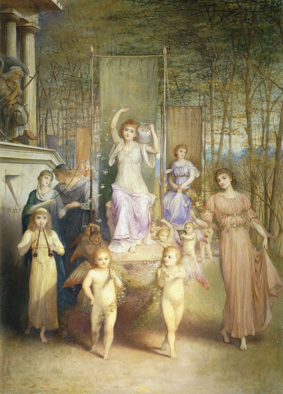 Pochod ročních období, od Charles Edward Halle