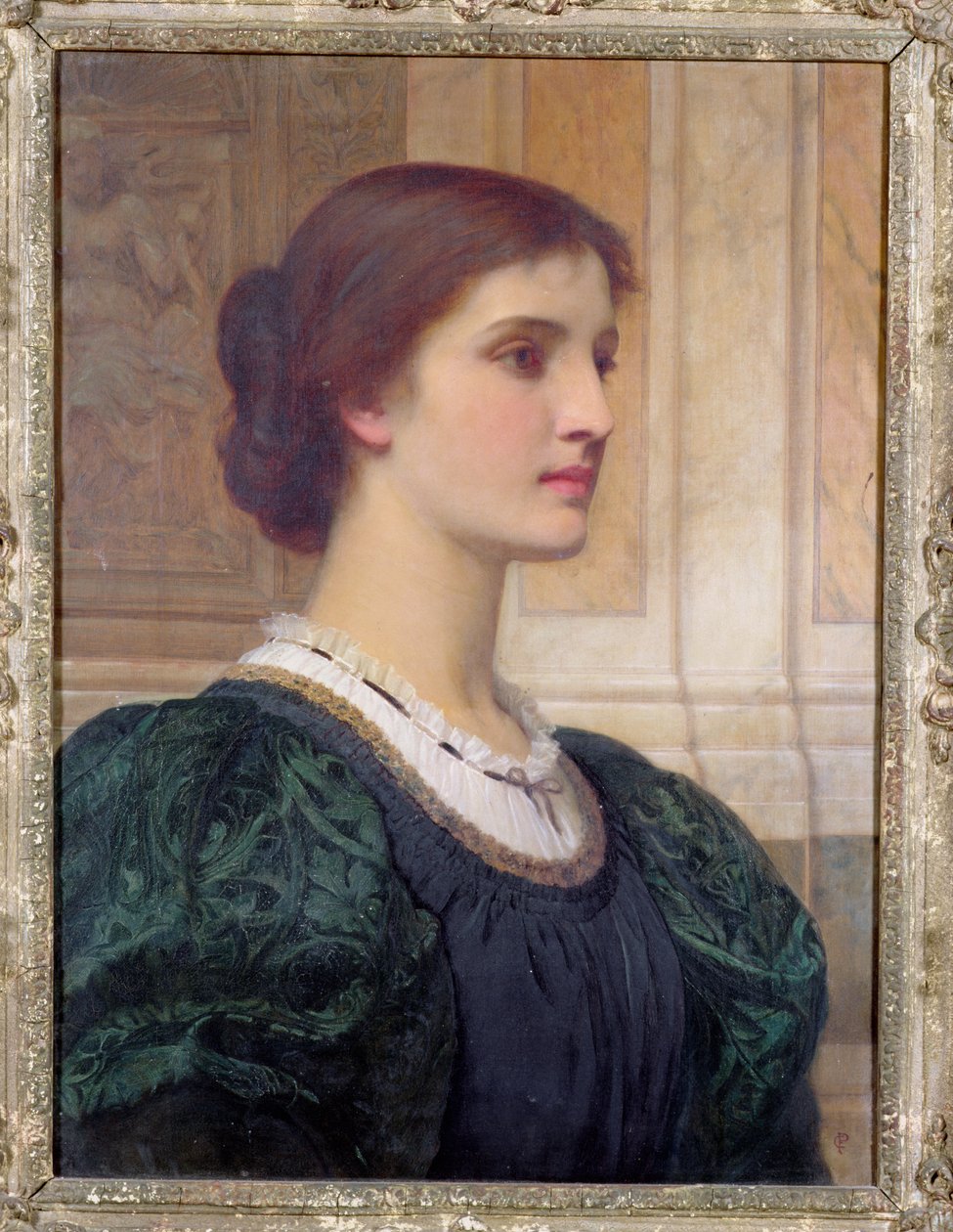 Portrét Kate Dickensové, manželky umělce od Charles Edward Perugini