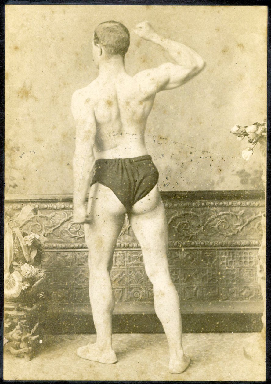Portrét siláka, asi 1890 od Charles Eisenmann