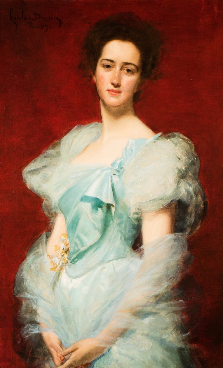 Emily Vanderbilt Sloane Hammond, 1894 od Charles Emile Auguste Carolus Duran