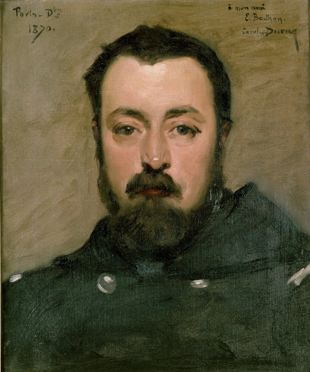 M. Berthon, 1870 od Charles Emile Auguste Carolus Duran