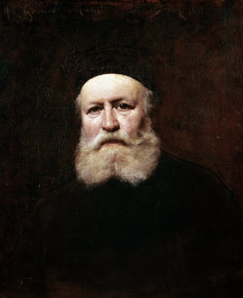 Portrét francouzského skladatele Charlese Gounoda (olej na plátně od Charles Emile Auguste Carolus Duran