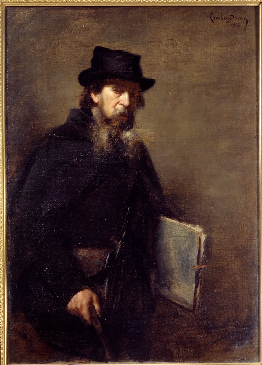 Obraz starého litografa od Emile Auguste Carolus Duran (Carolus-Duran od Charles Emile Auguste Carolus Duran