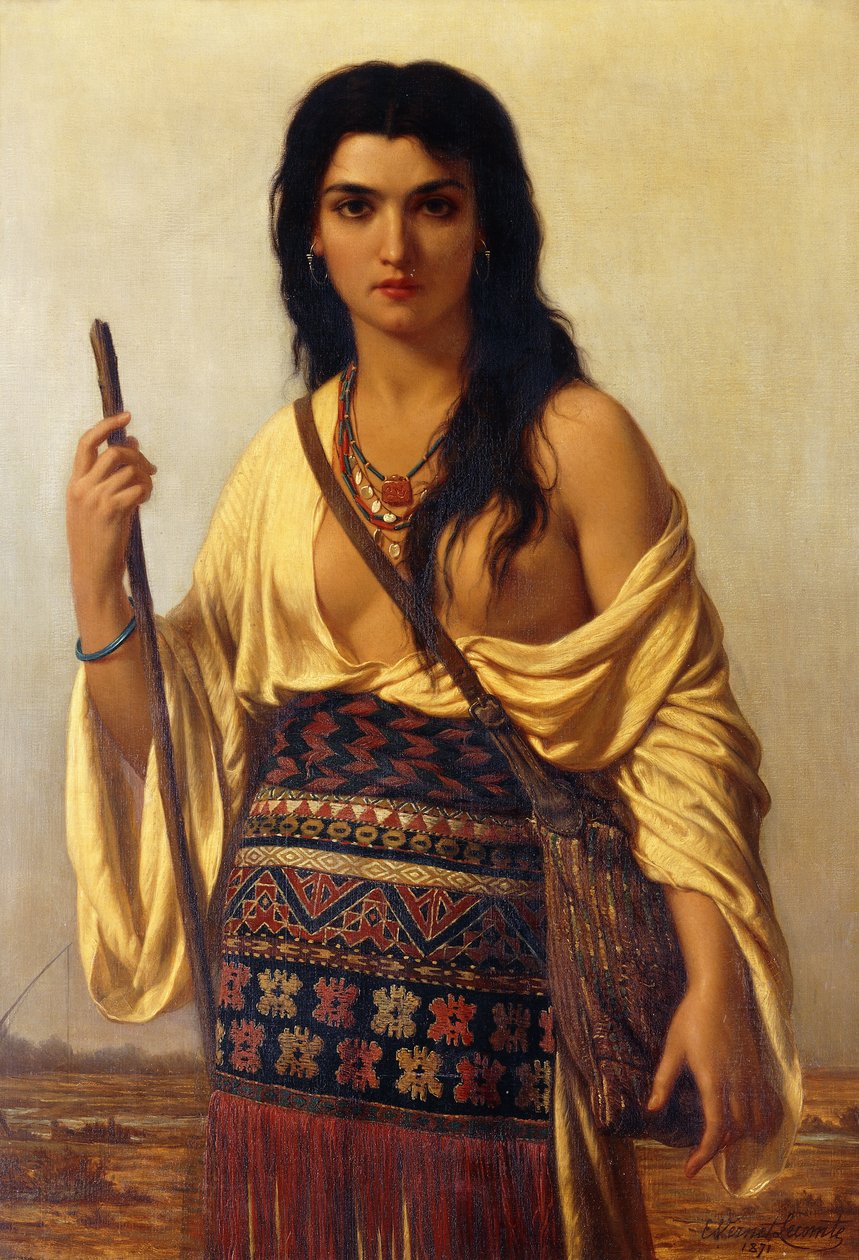 Minnehaha, 1871 od Charles Emile Hippolyte Vernet Lecomte