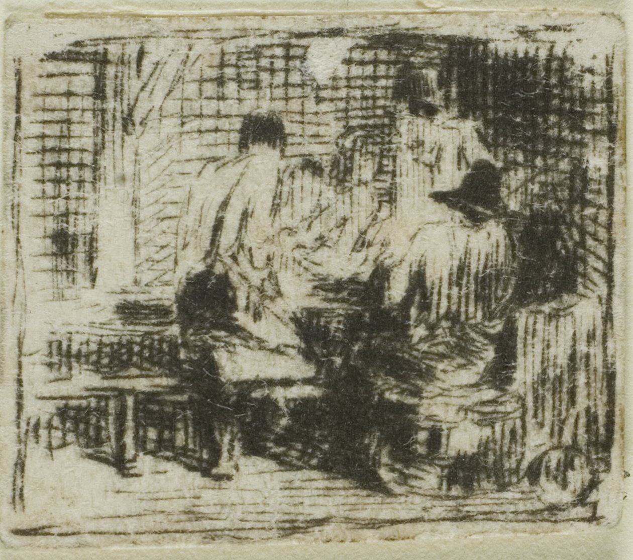 Pijáci od Charles Emile Jacque
