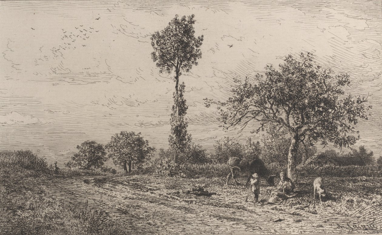 Krajina, 1864. od Charles Emile Jacque