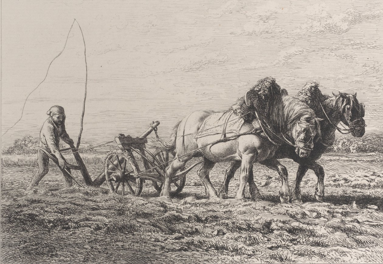 Orba, 1864. od Charles Emile Jacque