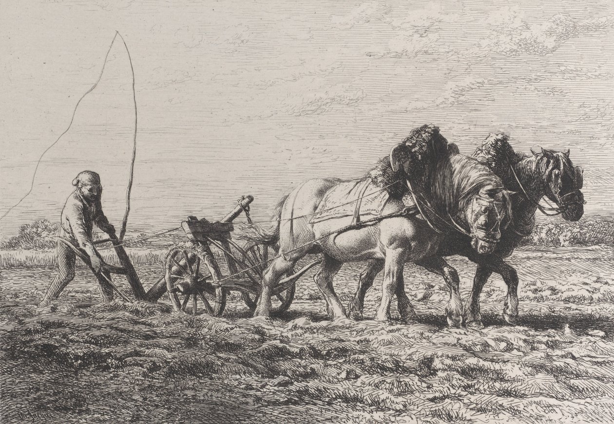 Orba, 1864. od Charles Emile Jacque