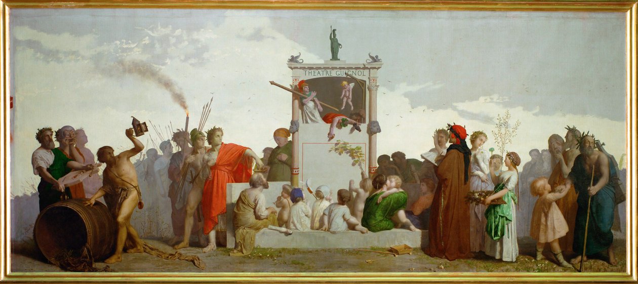 Lidská komedie od Charles Emile de Tournemine