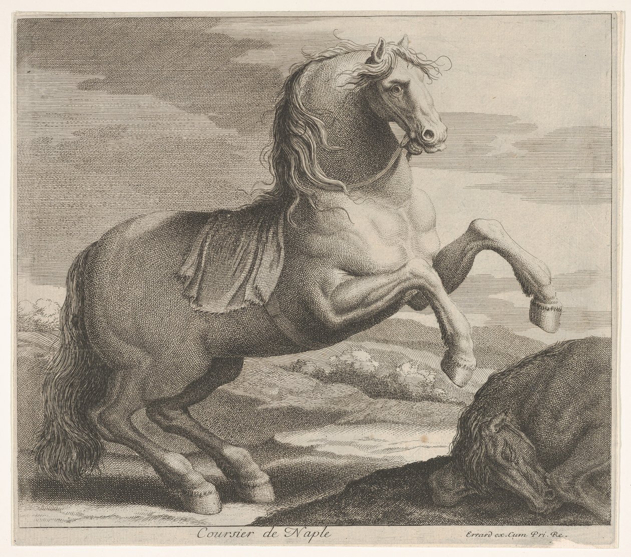 Kurýr z Neapole. od Charles Errard le fils