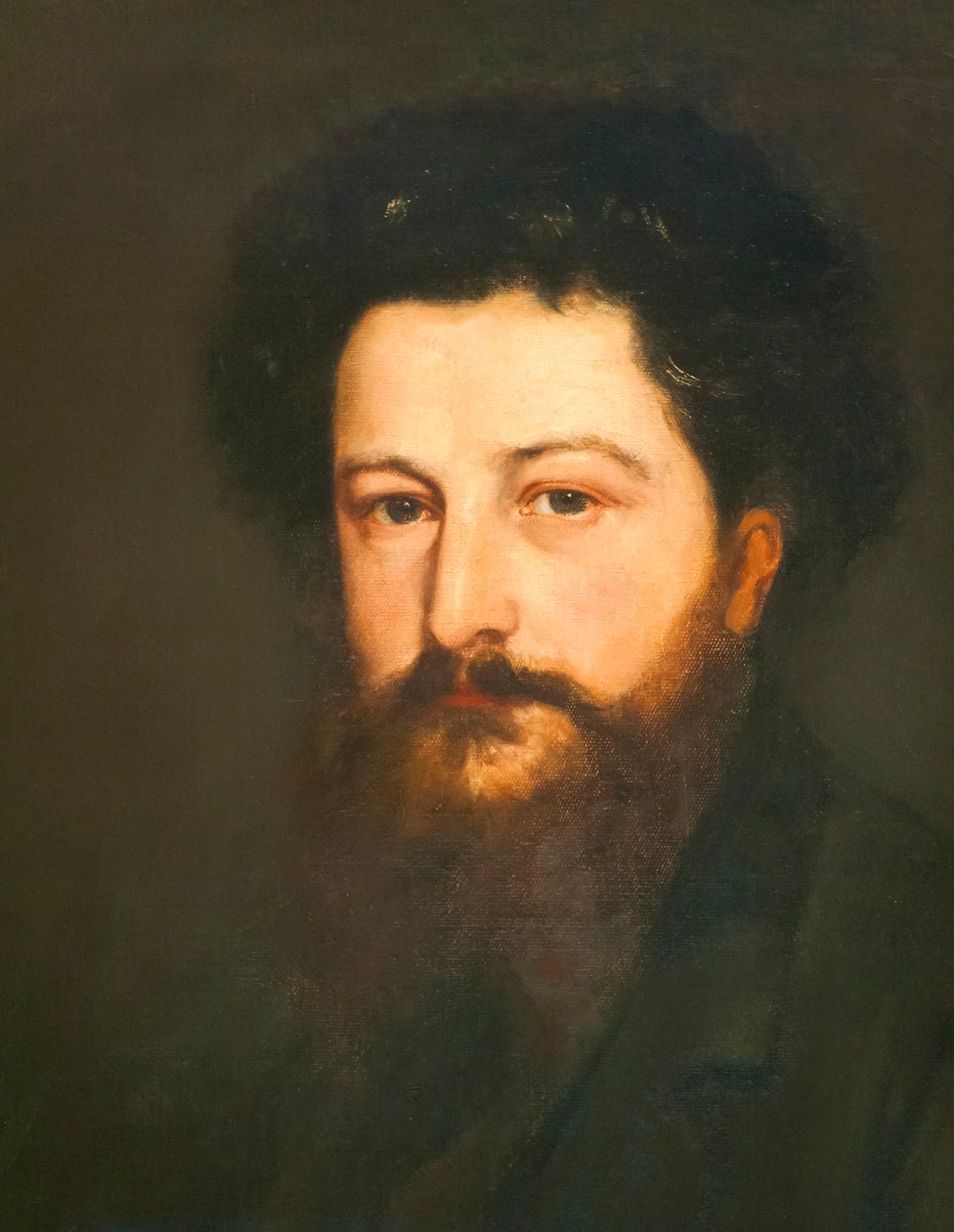 Portrét třicátníka Williama Morrise, kolem roku 1870 (olej na plátně) od Charles Fairfax Murray