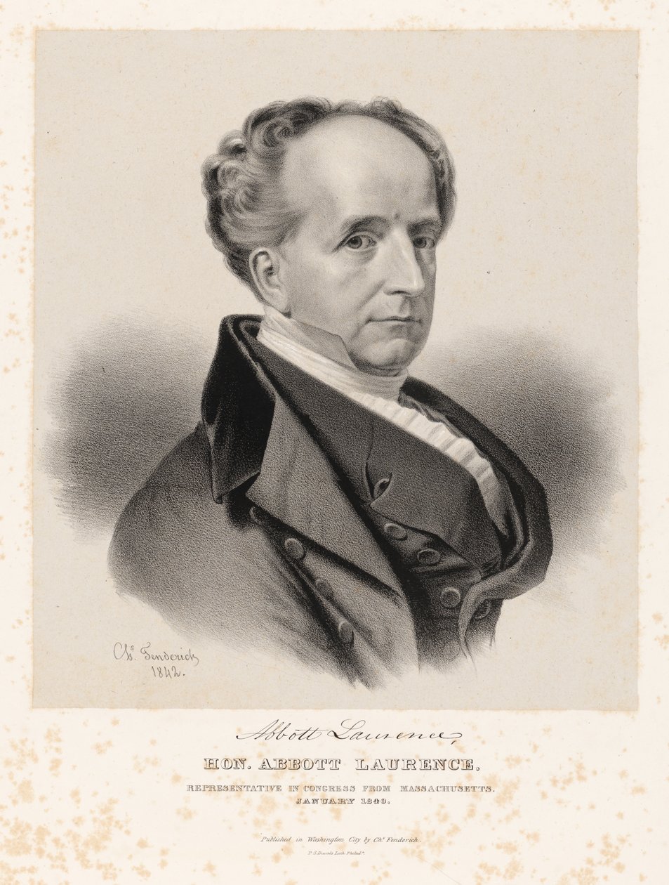 Abbott Lawrence od Charles Fenderich