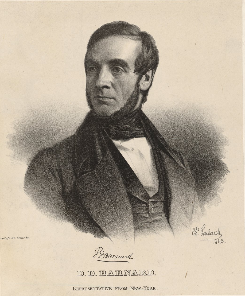 Daniel Dewey Barnard od Charles Fenderich