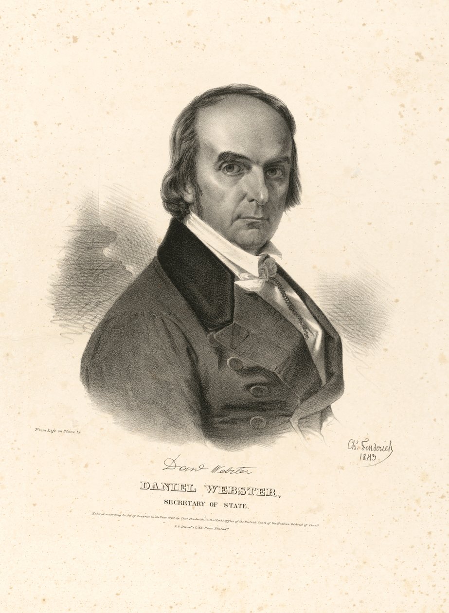 Daniel Webster od Charles Fenderich