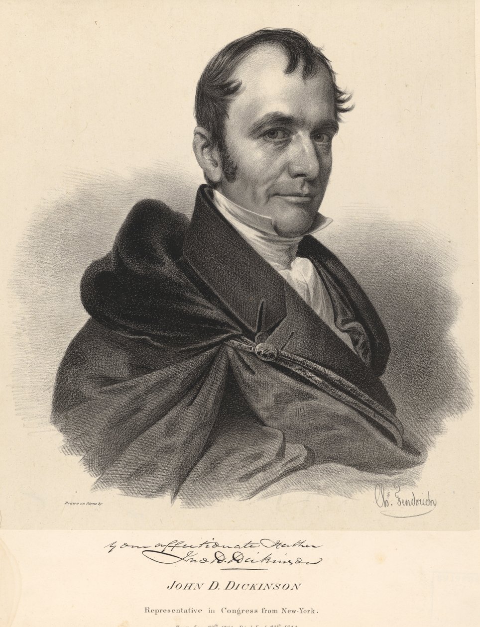 John Dean Dickinson od Charles Fenderich
