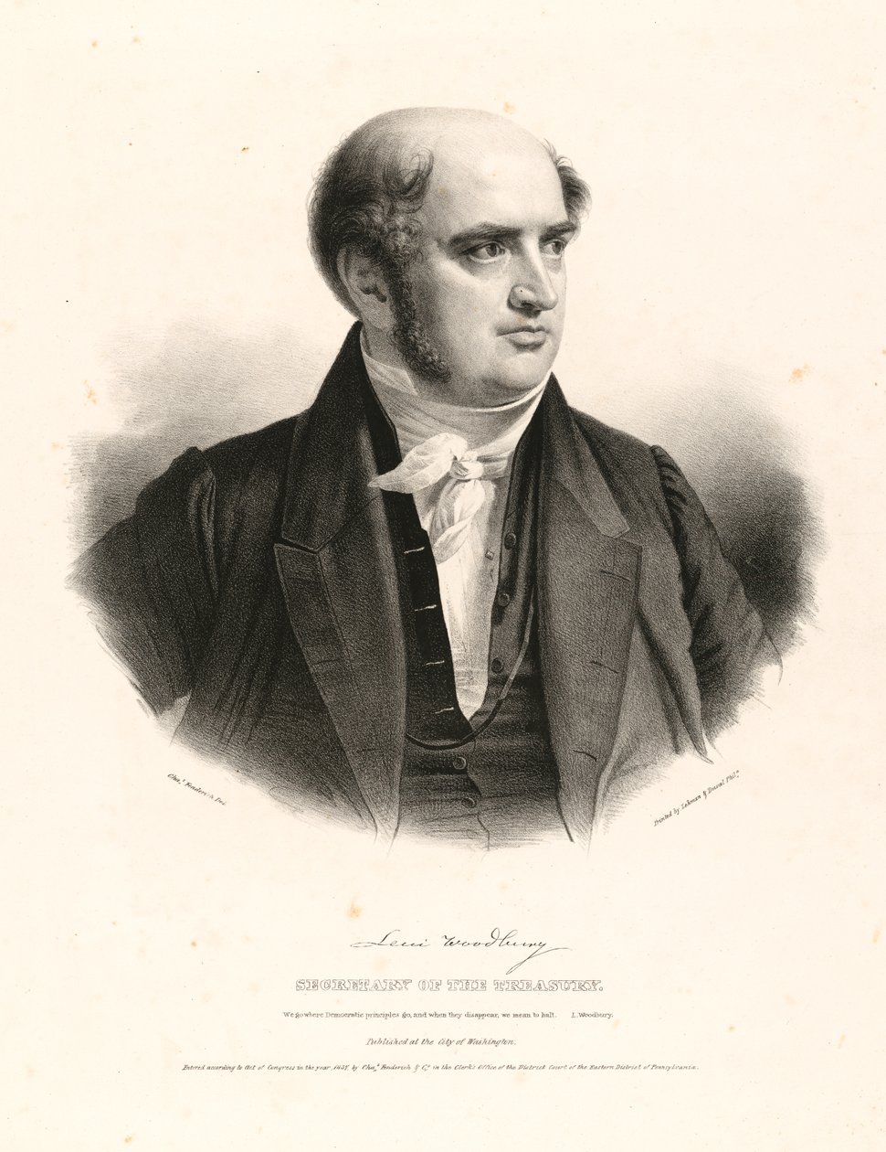 Levi Woodbury od Charles Fenderich