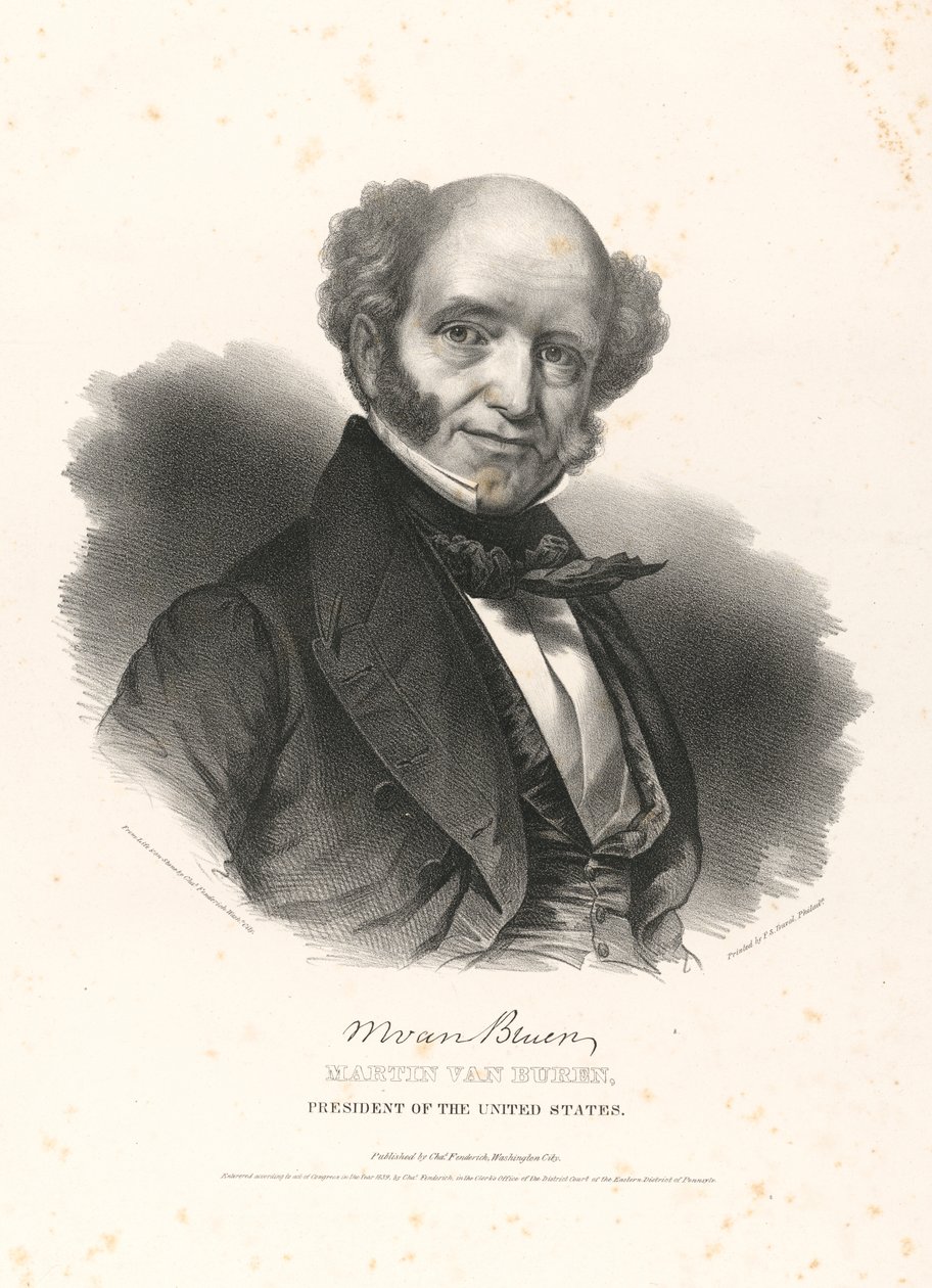 Martin Van Buren od Charles Fenderich