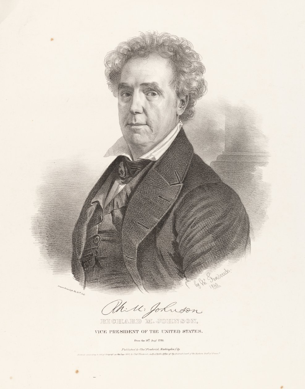 Richard Mentor Johnson od Charles Fenderich