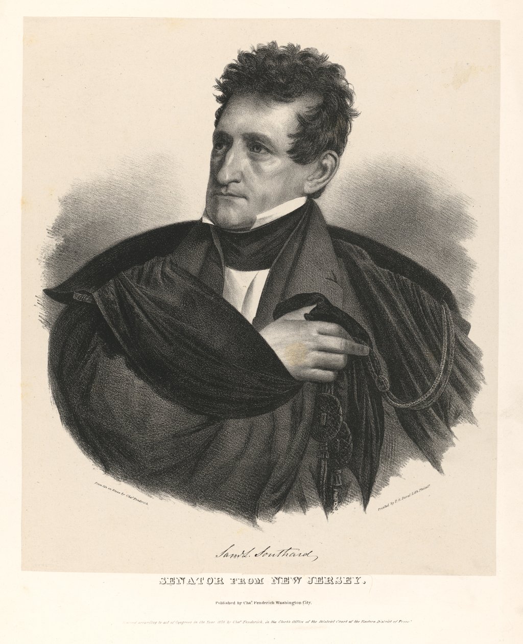 Samuel Lewis Southard od Charles Fenderich
