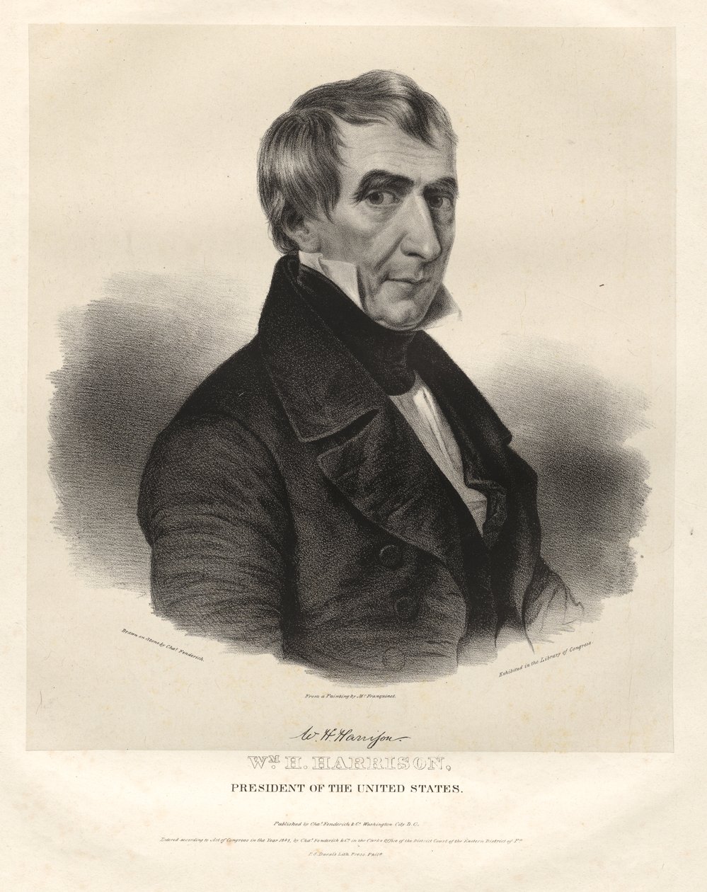 William Henry Harrison od Charles Fenderich