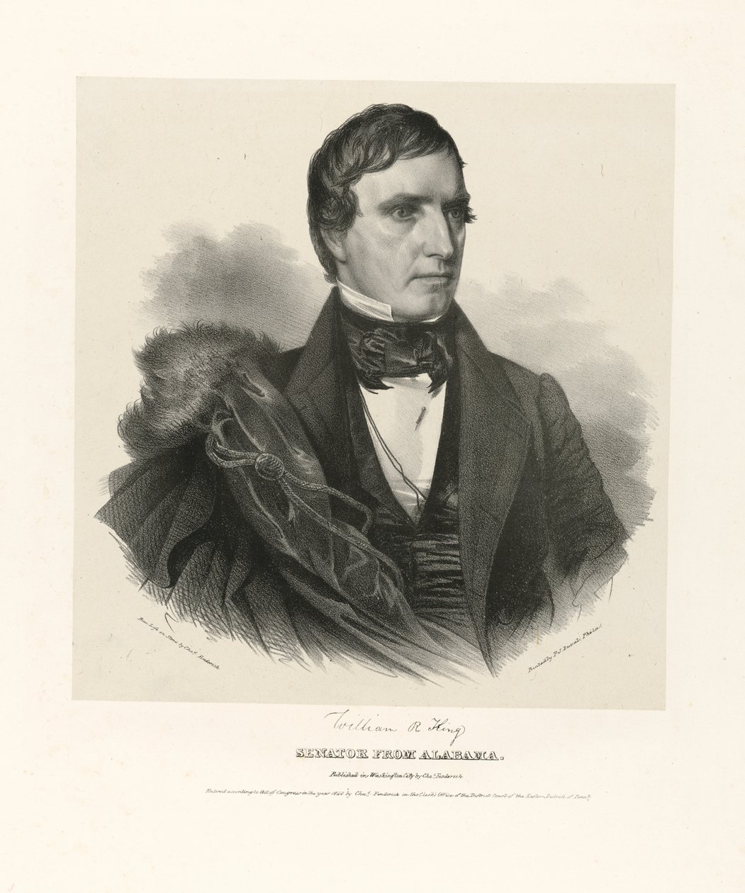 William Rufus Devane King od Charles Fenderich