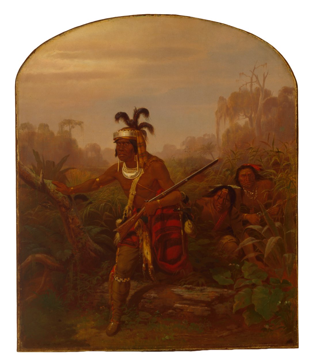 Náčelník Billy Bowlegs od Charles Ferdinand Wimar