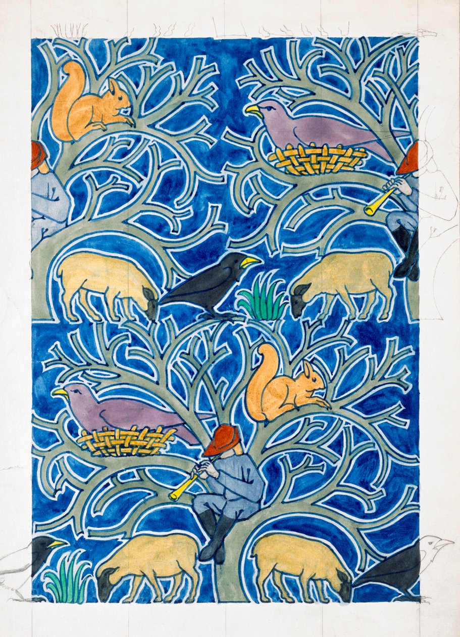 Krysař zvířat, c1870-1941 od Charles Francis Annesley Voysey