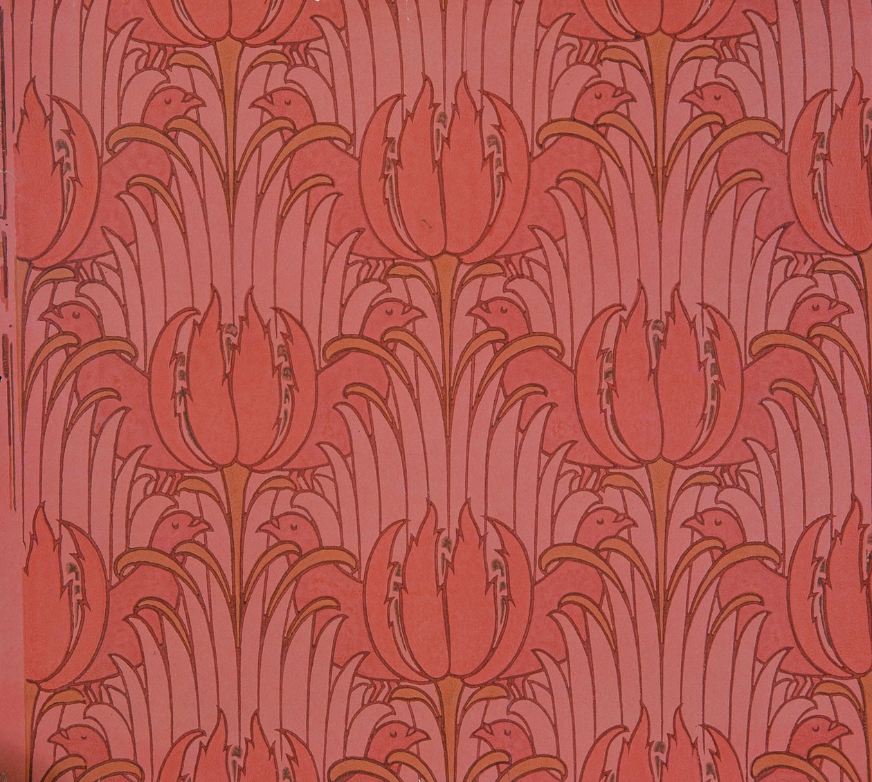 Tapeta navržená Voysey, viktoriánský od Charles Francis Annesley Voysey