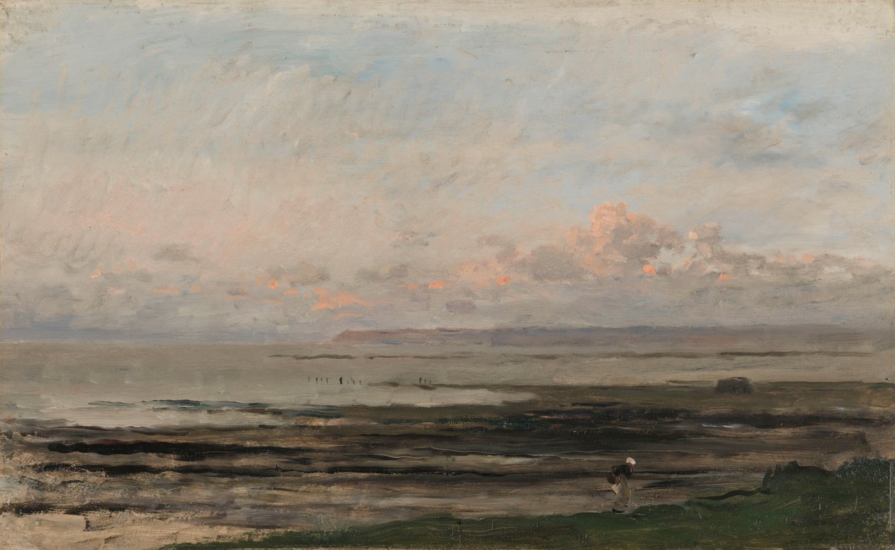 Pláž u Ebb Tide Pláž u Ebb Tide od Charles Francois Daubigny