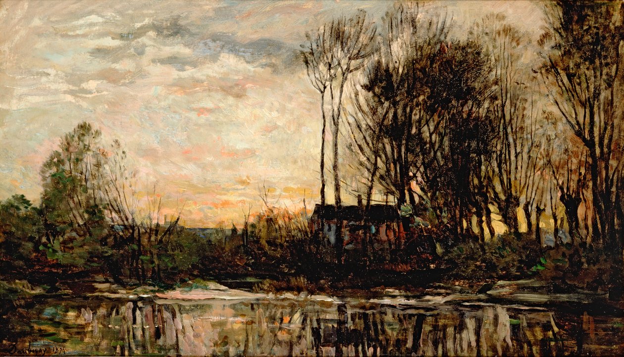 Večer v Bas Meudon, 1874 od Charles Francois Daubigny
