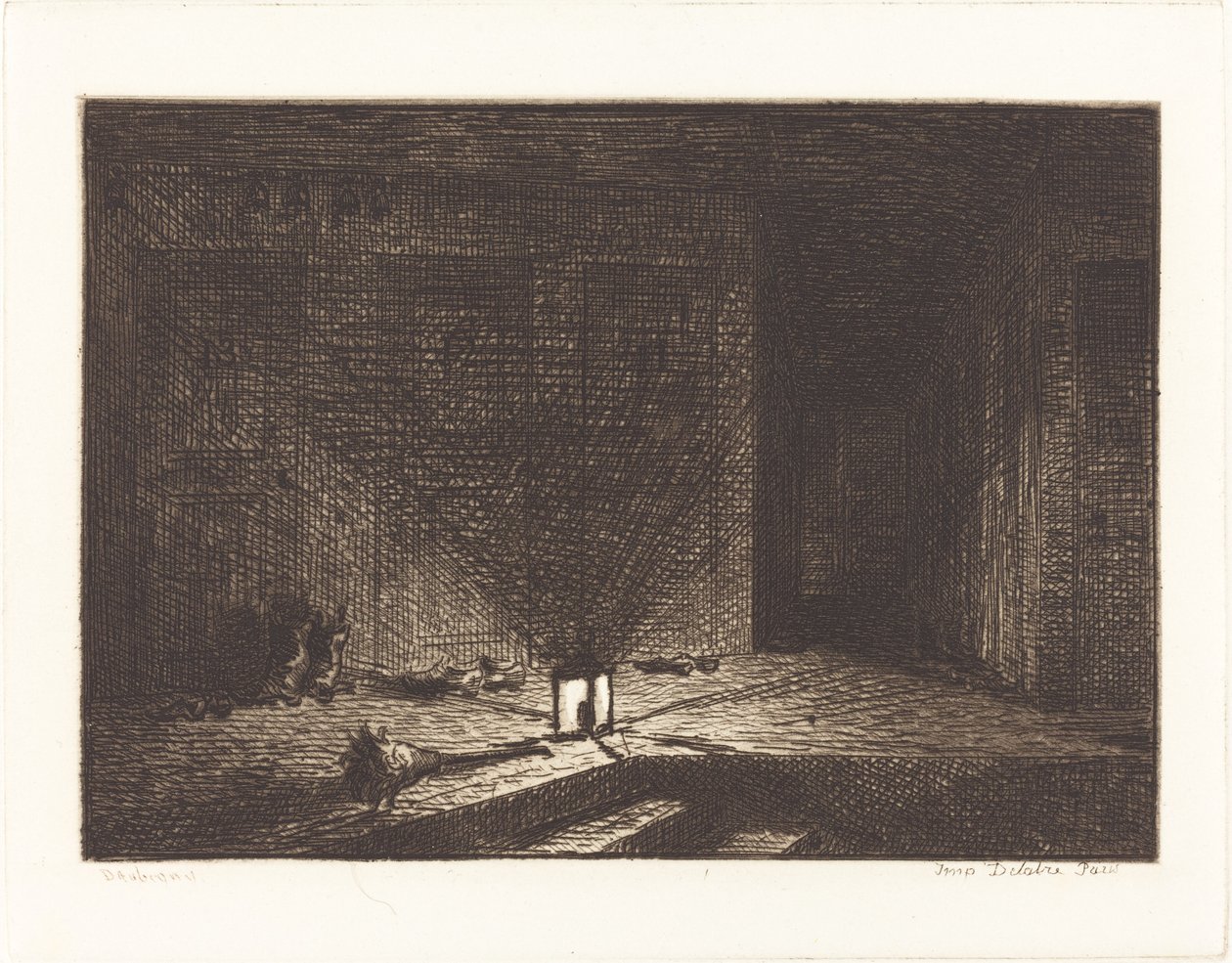 Interiér hostince (Interieur d