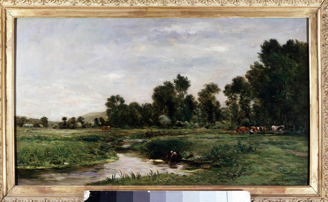 Malba údolí Arques od Charlese Francoise Daubignyho od Charles Francois Daubigny