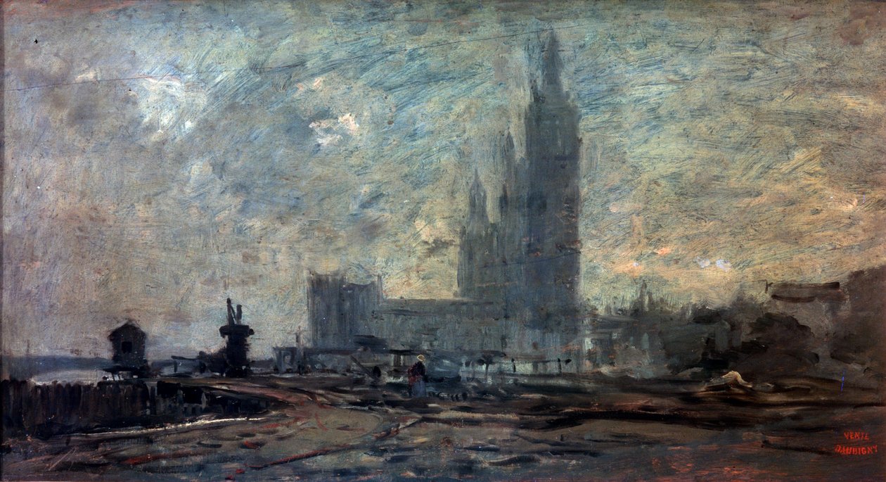 Londýn, 1866. od Charles Francois Daubigny