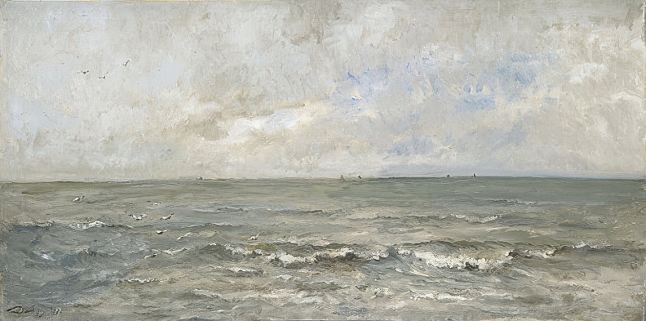 Přímořská krajina. 1876 od Charles Francois Daubigny