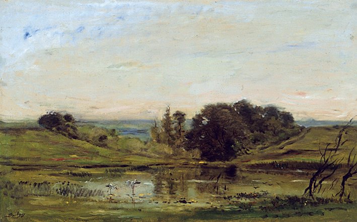 Samota od Charles Francois Daubigny