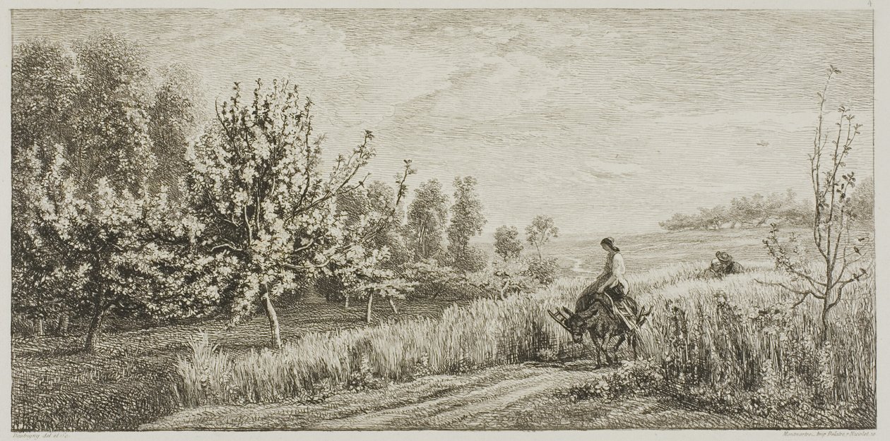 Jaro od Charles Francois Daubigny