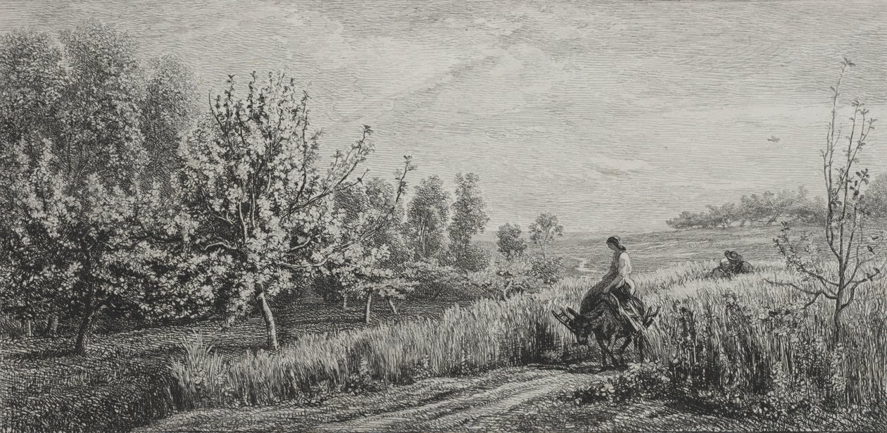 Jaro, 1857. od Charles Francois Daubigny