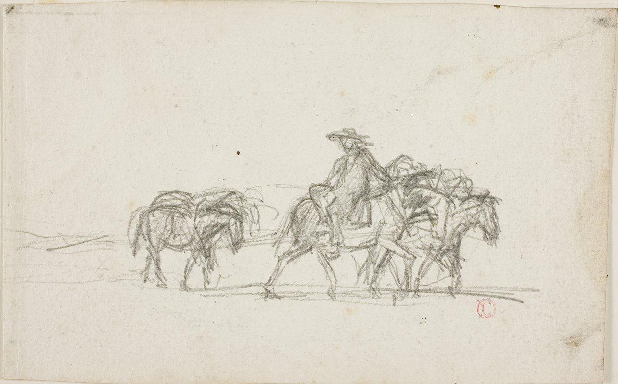 Studie od Charles Francois Daubigny