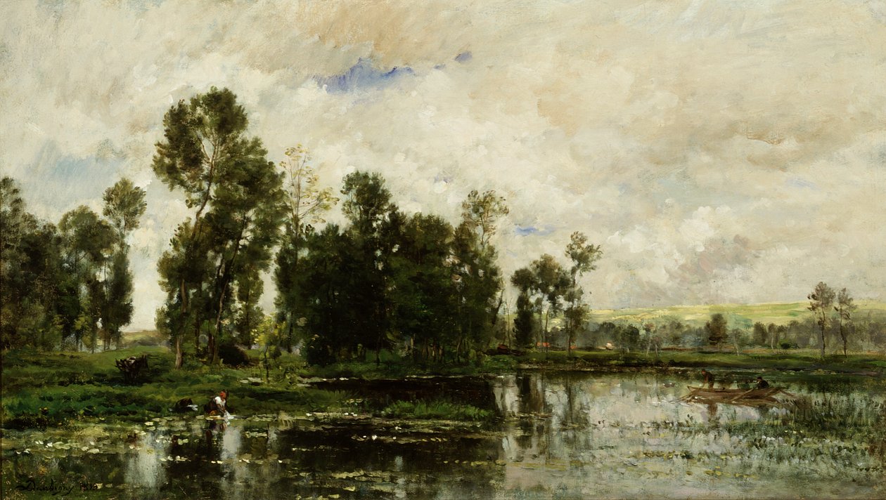 Okraj rybníka od Charles Francois Daubigny