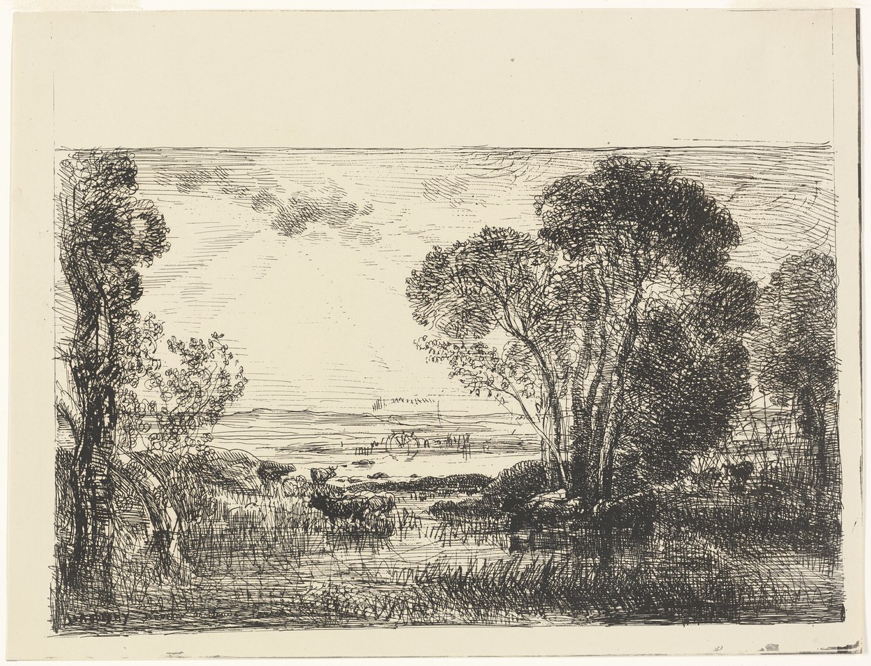 Hydraulický stroj od Charles Francois Daubigny