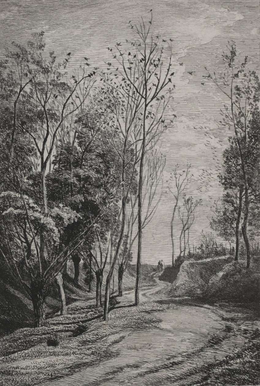 Malí ptáci od Charles Francois Daubigny