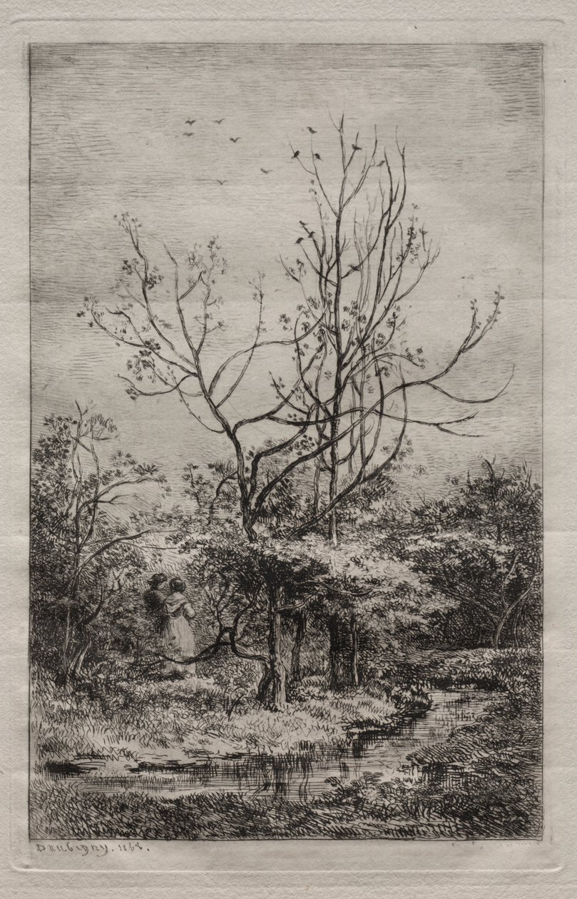 Orchard od Charles Francois Daubigny
