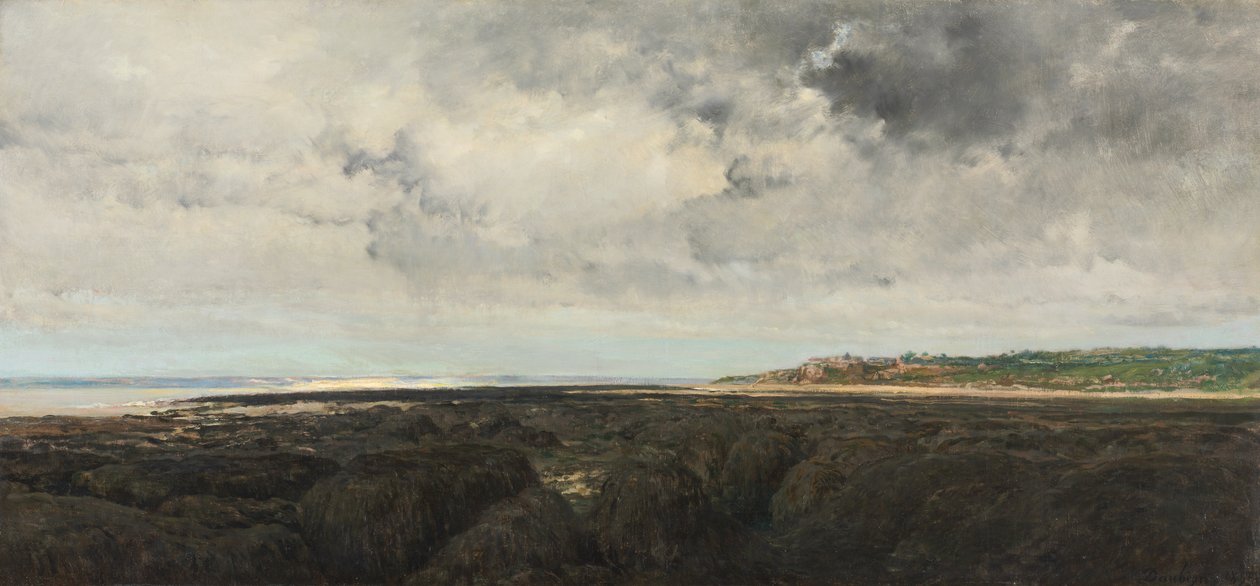 Villerville Viděno z Le Ratier od Charles Francois Daubigny