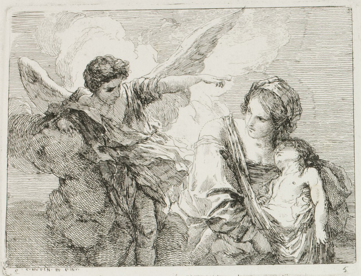 Hagar od Charles Francois Hutin